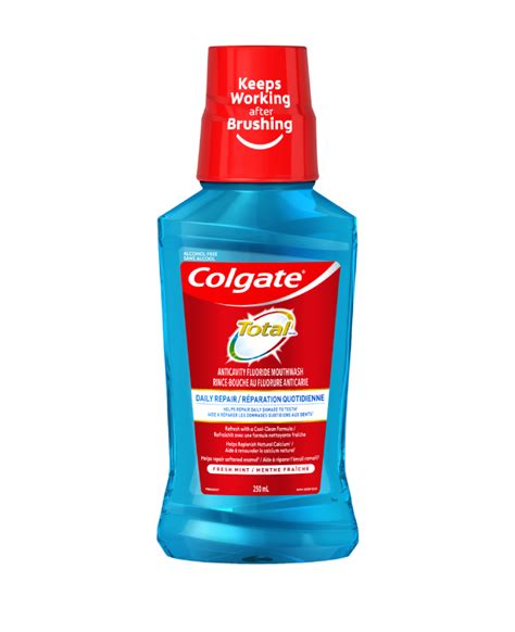 colgate daily repair|Colgate Total* Daily Repair Mouthwash.